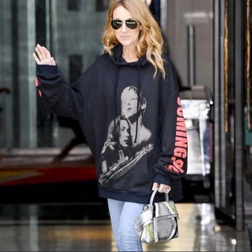 Vetements Coming Soon Titanic hoodie